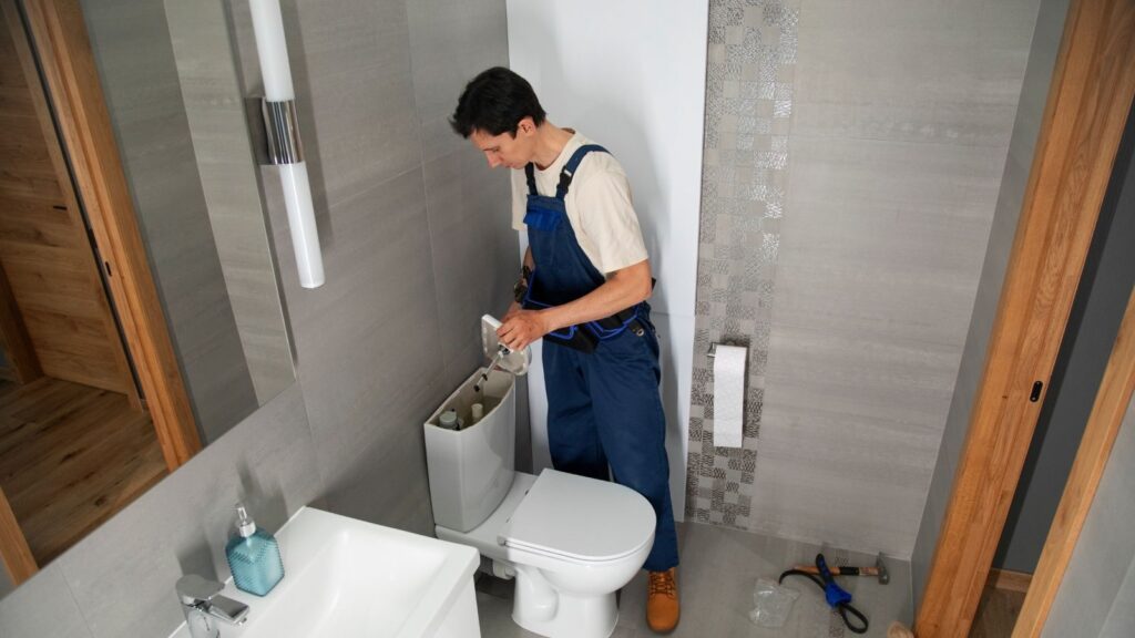 Renovated bathroom on the Sunshine Coast by MJP Plumbing