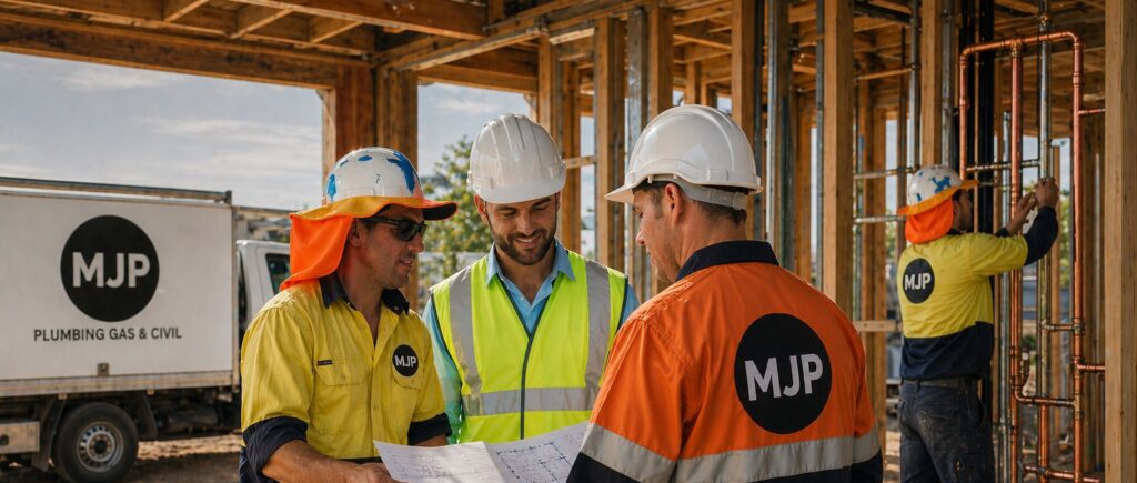 Professional plumber working on a kitchen installation in Sunshine Coast