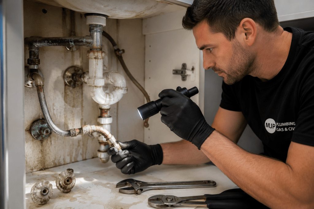 Replacement of old taps and pipes at Sunshine Coast